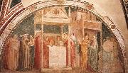 GIOTTO di Bondone Annunciation to Zacharias oil painting artist